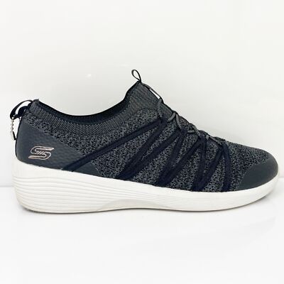 

Skechers Womens Arya 23757 Черная повседневная обувь Кроссовки Размер 7, Черный, Arya
