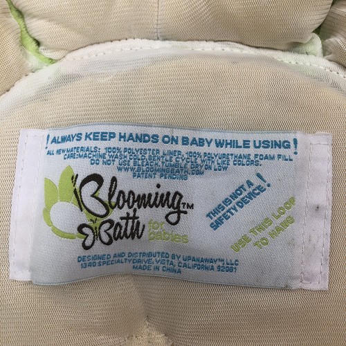 Blooming Bath Flower Baby Accessories Green Bathing Support