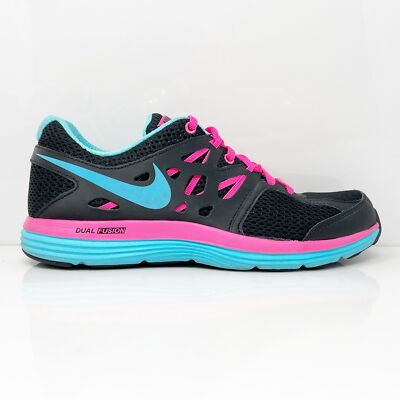 

Nike Womens Dual Fusion Lite 599571-004 Черные кроссовки для бега Размер 8,5, Черный, Dual Fusion Lite