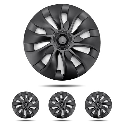 4PCS For Tesla Model 3 Wheel Cover 18 Inch Cyclone style Hubcaps(fits:Model 3)