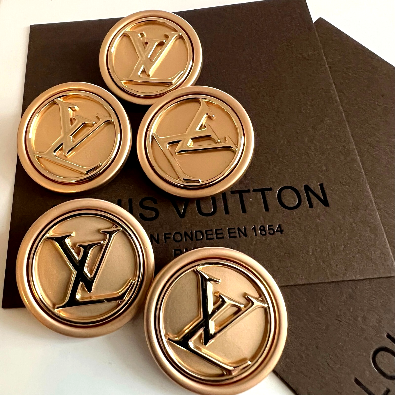 Louis Vuitton ロゴヘアピン LOUIS VUITTON(ルイヴィトン) LV バックステージ レザー ヘア