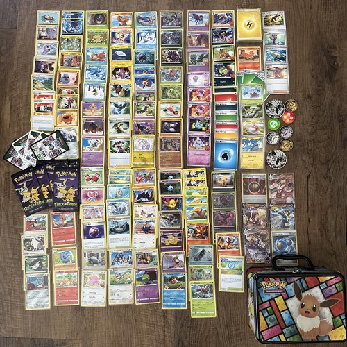 Huge pokémon tcg mixed cards lot With New Sealed Packs Huge pokémon tcg mixed cards lot With New Sealed Packs