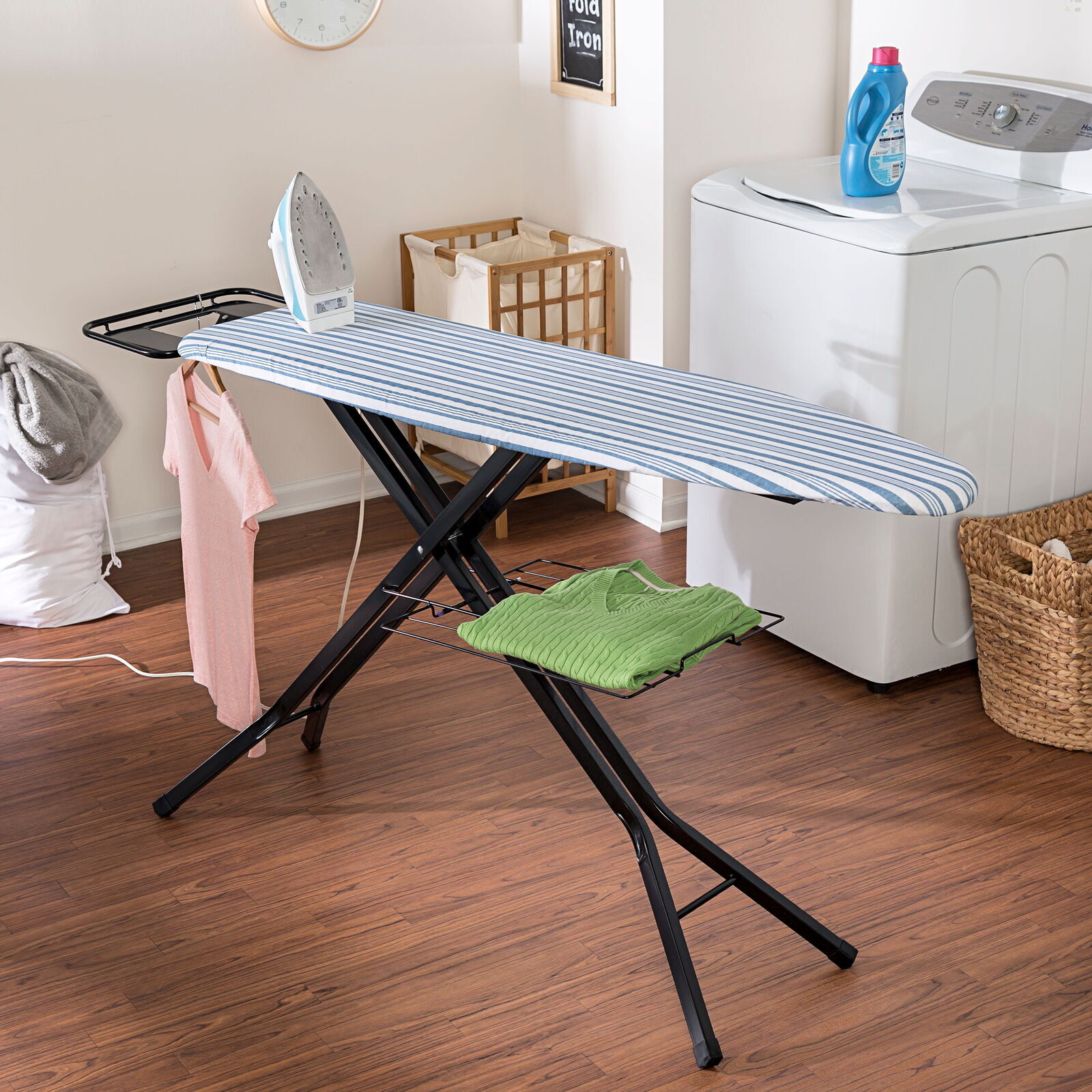 Ing Board With Iron Rest Bronzed Steel Frame 4 Sturdy Legs