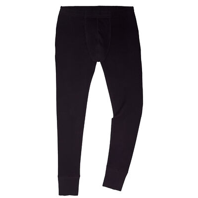 HERMKO 3570 Herren lange Unterhosen aus Bio-Baumwolle ohne Eingriff long johns