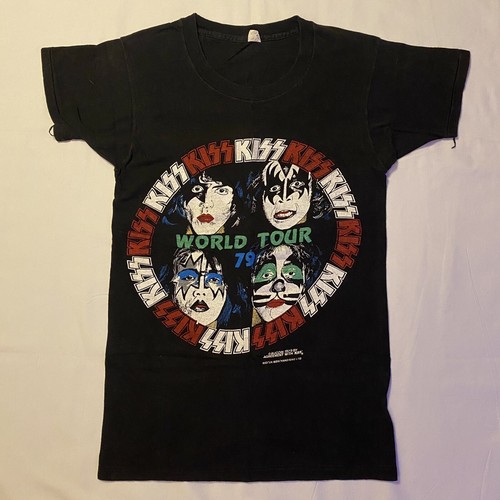 VALE FOREVER T Shirts ヴィンテージ Tシャツ KISS TEE Vale Forever Valley Sport Kiss Black Mens Vintage Short
