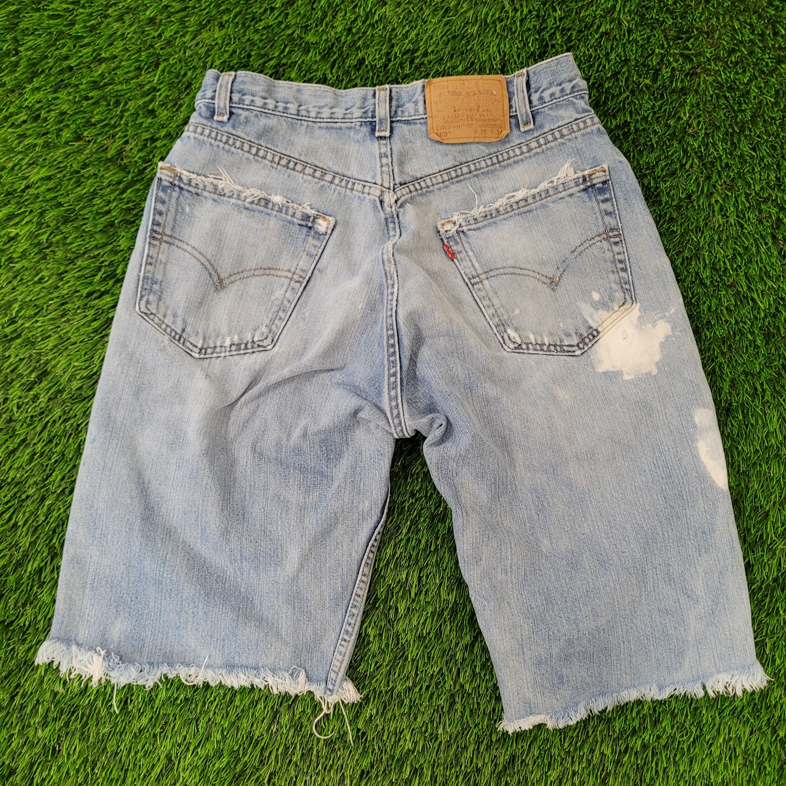 Vintage LEVIS 569 Distressed Jorts Shorts 30x12 Baggy USA | eBay Vintage LEVIS 569 Distressed Jorts Shorts 30x12 Baggy USA | eBay
