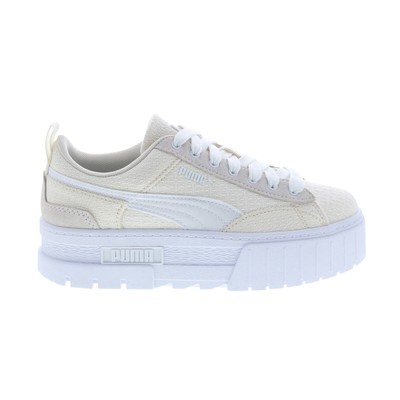 

Puma Mayze Patchwork 38368701 Женские бежевые парусиновые кроссовки Lifestyle Обувь 6, Бежевый, Puma Mayze Patchwork