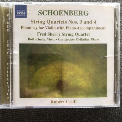 Schoenberg: String Quartets Nos. 3 & 4  Fred Sherry String Quartet.  New   G