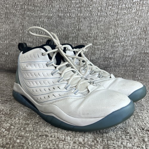 Nike Jordan Mens Size 10 Velocity Shoes White Aqua