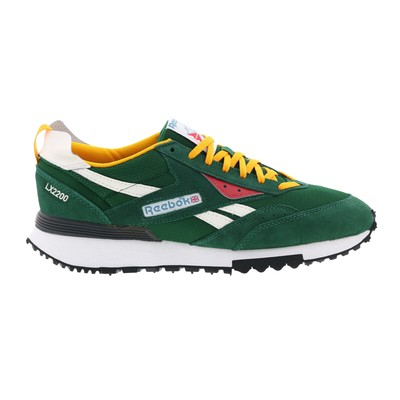

Reebok LX2200 GY9764 Мужские Зеленые Замшевые Кроссовки На Шнуровке Lifestyle Обувь, Зеленый, Reebok LX2200