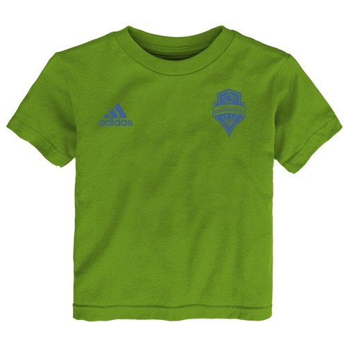 Футболка Adidas Seattle Sounders FC MLS Toddler (2T-4T) Quality MEGS Workmark, зеленая