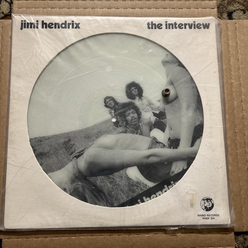 Jimi Hendrix The Interview レコード Jimi Hendrix - The Interview (1967, London by Meatball