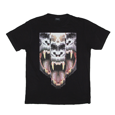 MARCELO BURLON Gorilla T Shirt Black Short Sleeve Mens M eBay
