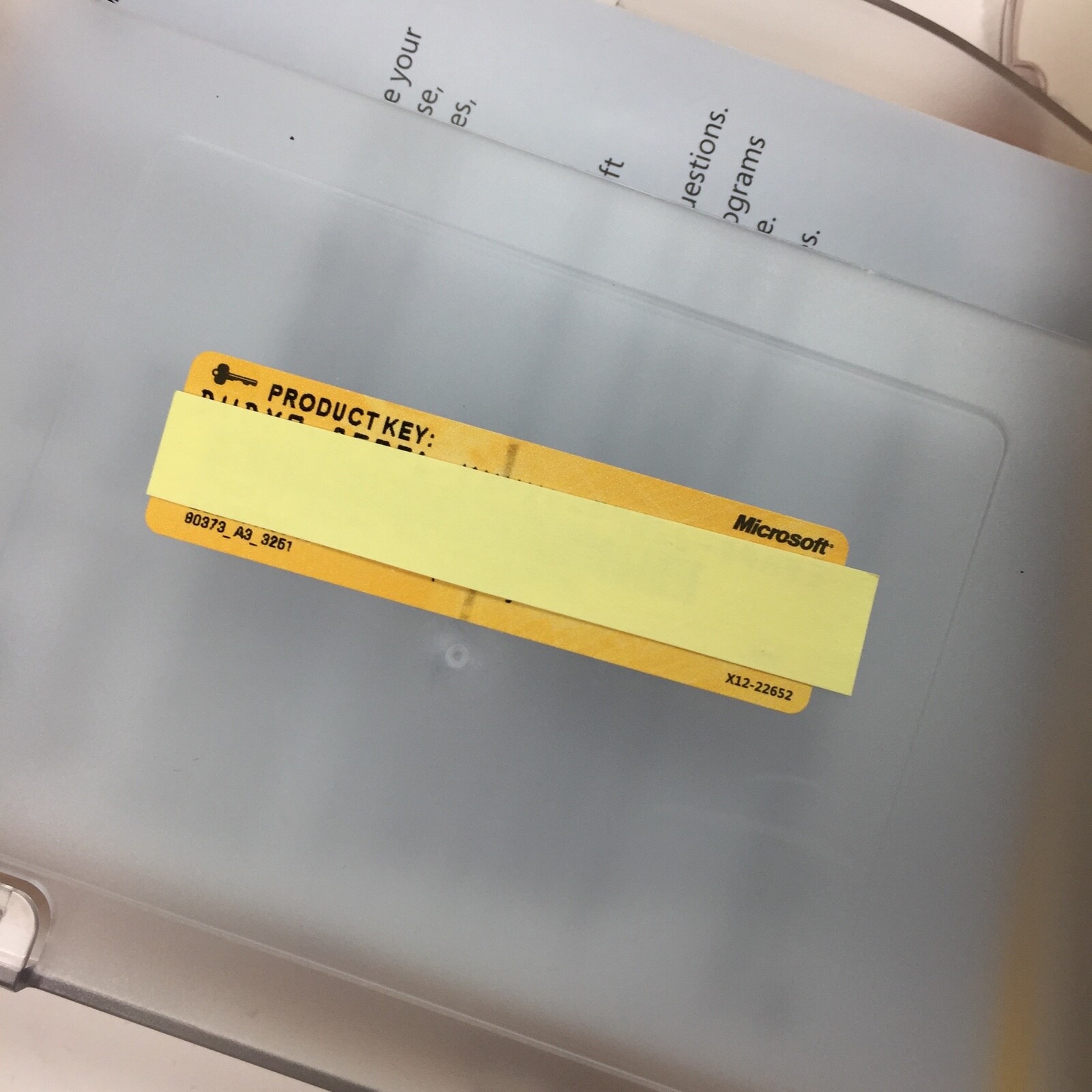 Microsoft Office Home And Student 2007, with Product Key, CD disk