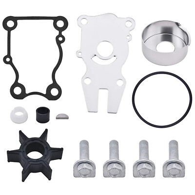 Outboards Water Pump Impeller Repair Kit 63D-W0078-01-00 For Yamaha 40 50 60HP