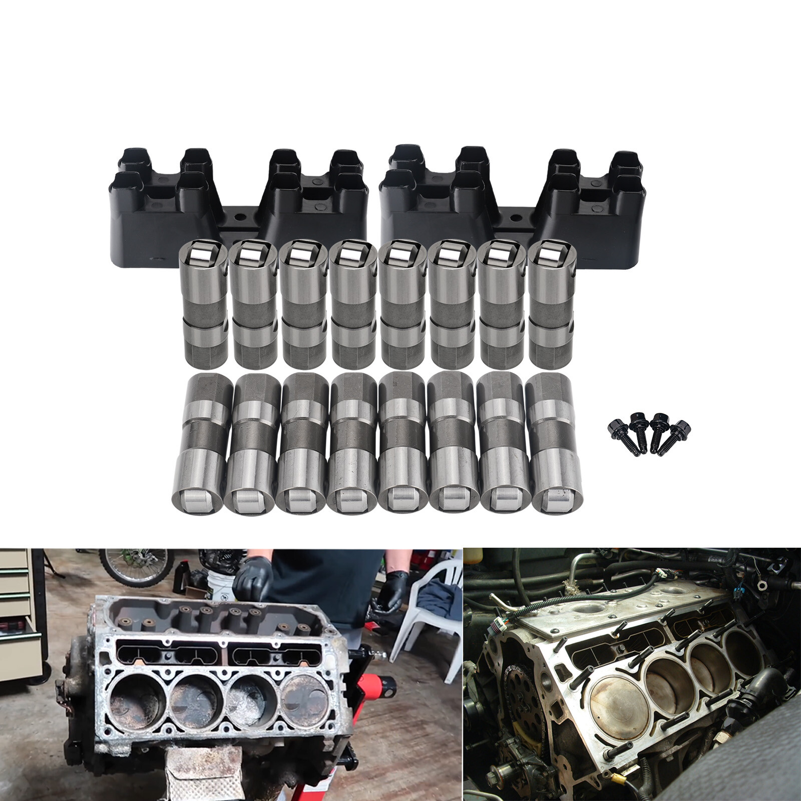 1992-2008 Ranger Engine Parts Hydraulic Roller Valve Lifter Kit For ...