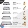 WNPETHOME Orthopedic Dog Bed for Large Dogs – XL Washable Pet Bed with Waterproof Cover, Non-Slip and Egg-Crate Foam Big Dog Couch Bed with Washable Removable Cover, Comfort and Joint Relief