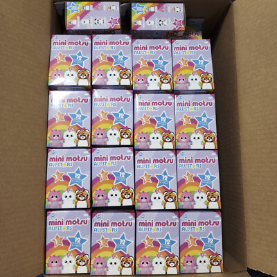 Mini Motsu All Stars 4'' Plush Bean Bag Toys - Lot of 90 New Sealed Blind Boxes