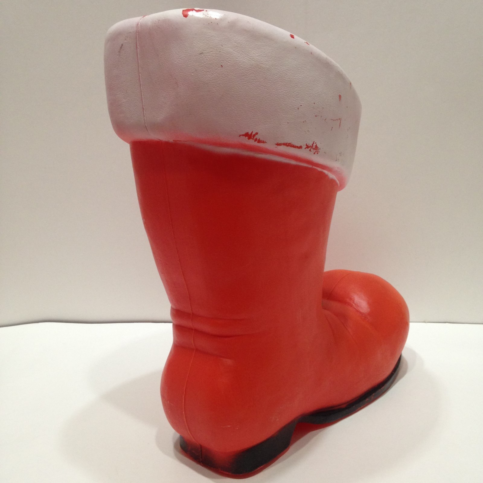 Vintage Blow Mold Large Santa Christmas Boot 1993 Don Featherstone