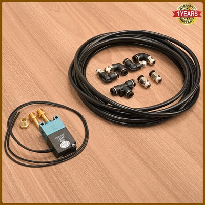 MAC 3 Port Boost Control Solenoid & Push Lock Fitting Set For Turbo Honda Acura