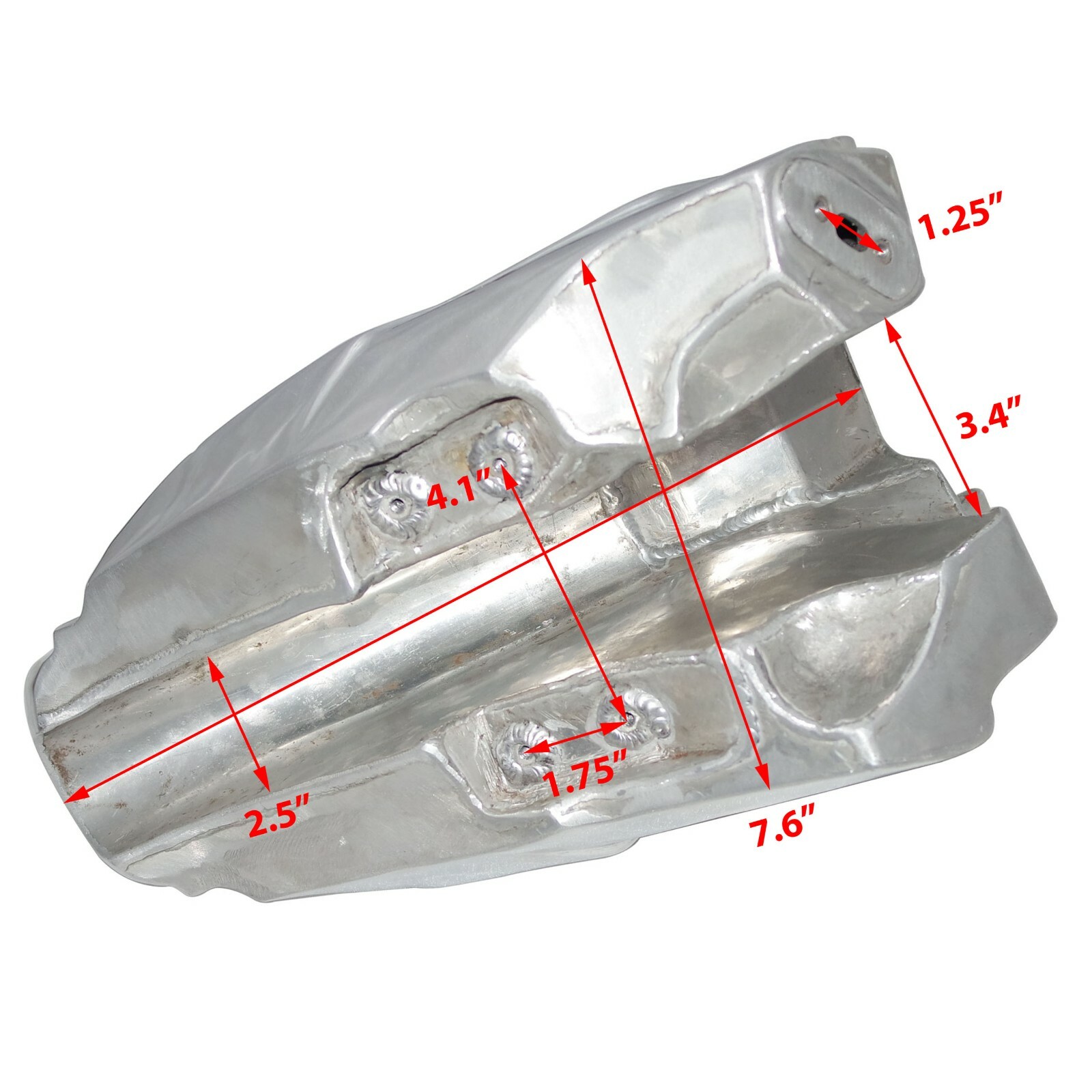 Petrol Gas Fuel Tank Aluminium Alloy Yamaha YZ250 YZ 250 1996 - 2001 