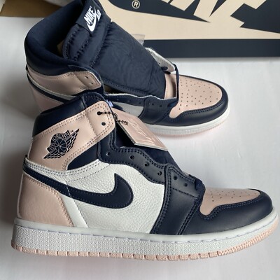  Jordan 1 Atmosphere ''Bubble Gum'' 2021 BRAND NEW- Size 12 Women's