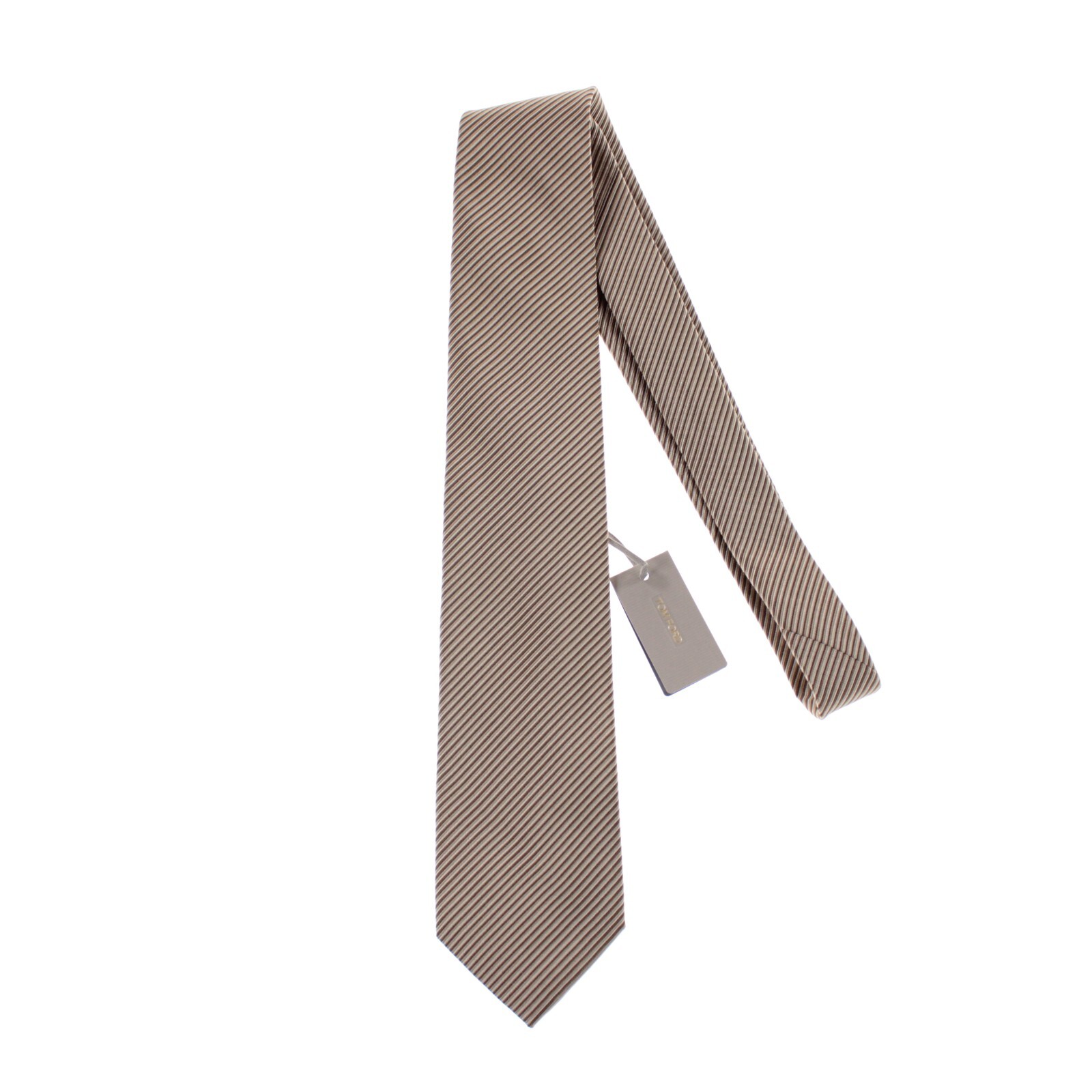 アクセサリーその他 Tom Ford Subtle Ribbed Silk Tie In Nude Tones Tom Ford NWT Silk/Cotton Blend Neck Tie in Brown/Tan/Beige