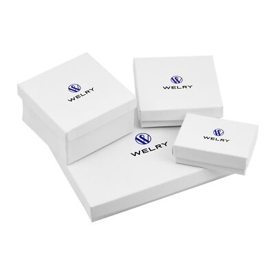 Pre-owned Welry 14k Yellow Gold Oval Paperclip Drop Earrings