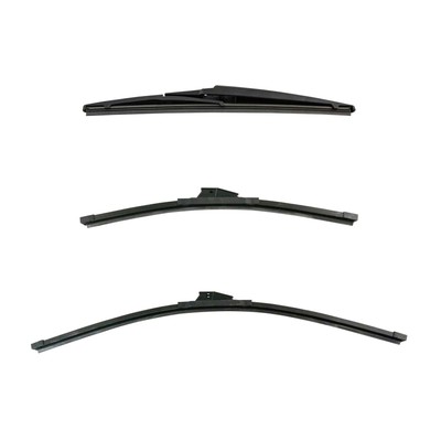 Ice & Exact For 18 XF 09-14 Matrix Windshield Wiper Blade Front & Rear 3pc Set