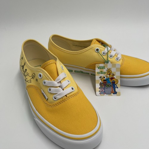 VANS x SESAME STREET AUTHENTIC★コラボ★兼用★YELLOW Vans x Sesame Street Authentic Women's 7 Men's 5.5 | eBay