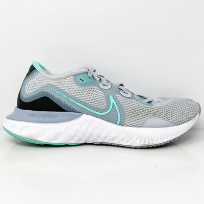 

Nike Womens Renew Run CK6360-007 Серые кроссовки для бега, размер 6,5, Серый, Renew Run