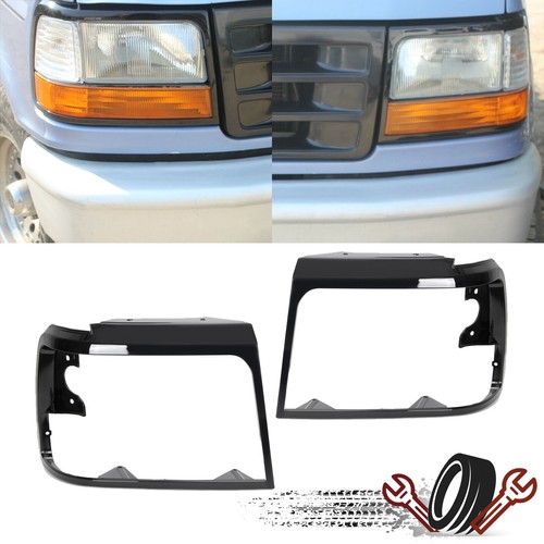 Для 92-97 Ford Bronco F150 F-150 F250 F350 Фара-пикап Накладка на переднюю панель