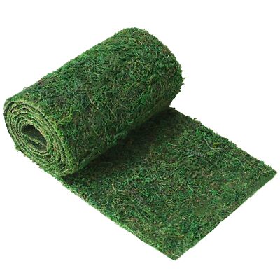 Roll of Green Moss for Fairy Gardens Wedding Other Arts and Crafts 15.3x130cm...