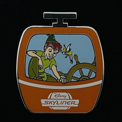 Limited WDW Peter Pan Skyliner Tinker Bell Wheel Mystery Blind Disney Pin 2019