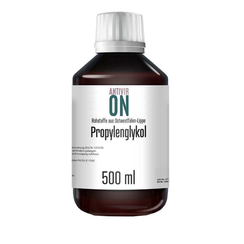 500ml Antiviron Propylenglykol 99% Pg Rohstoff Propylenglycol Propylene Glycol