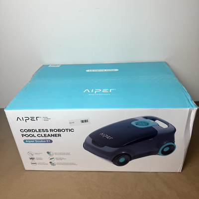 AIPER Scuba E1 Robotic Pool Cleaner with Advanced Particle Filtration for Above