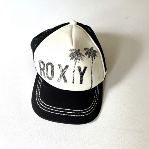 Womens One Size, Os Snapback Mesh Palm Tree Graphic Beach Surf