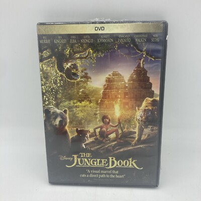 The Jungle Book (DVD, 2016) Live Action, new sealed