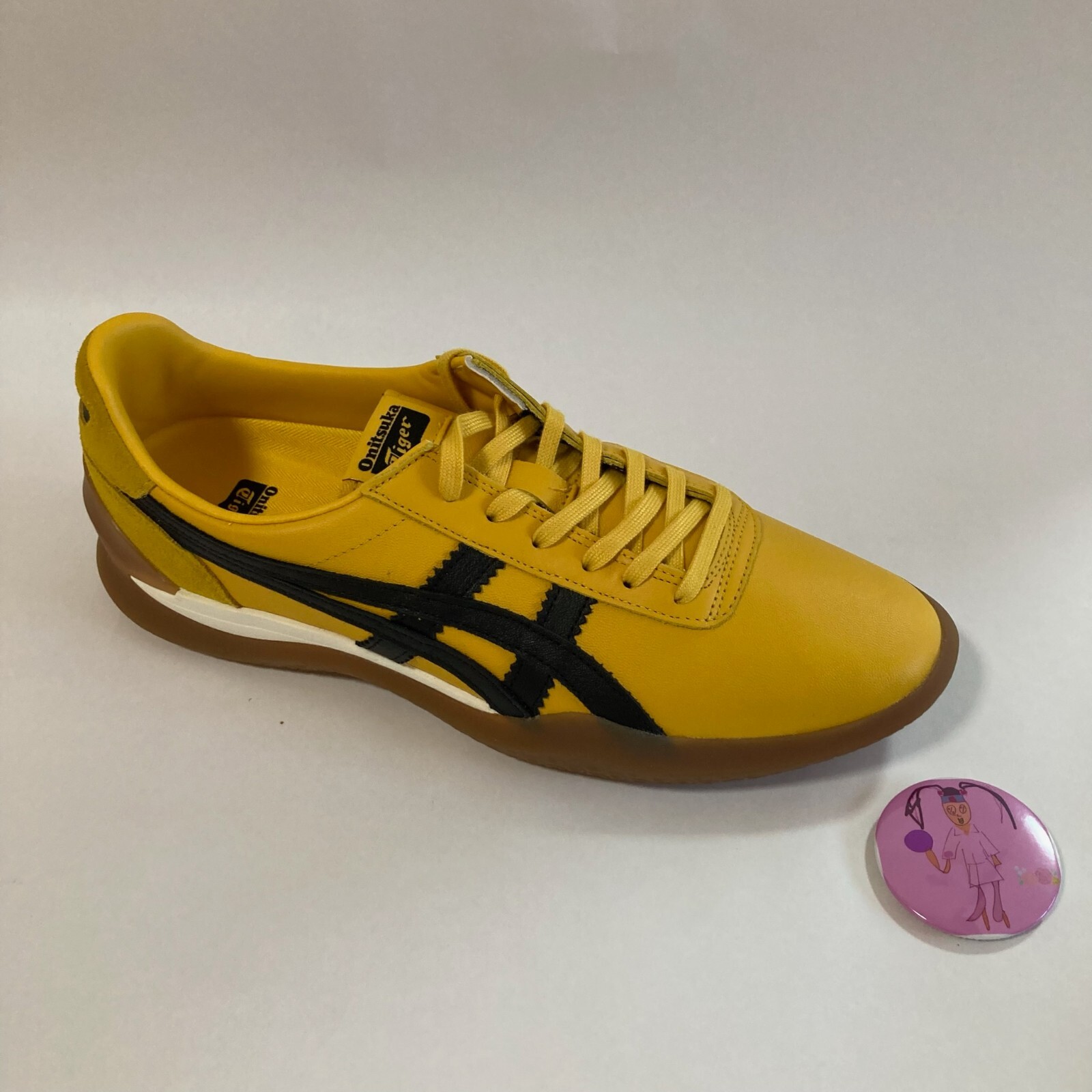 Pre-owned Onitsuka Tiger Ohbori A50 Sneaker Unisex 1183c403.750 Yellow/black 75th Anniv