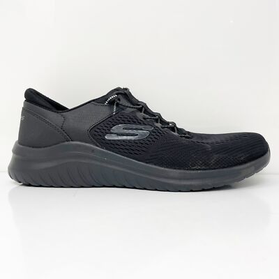 

Skechers Mens Ultra Flex 2.0 56290 Черная повседневная обувь Кроссовки Размер 10.5, Черный, Ultra Flex 2.0