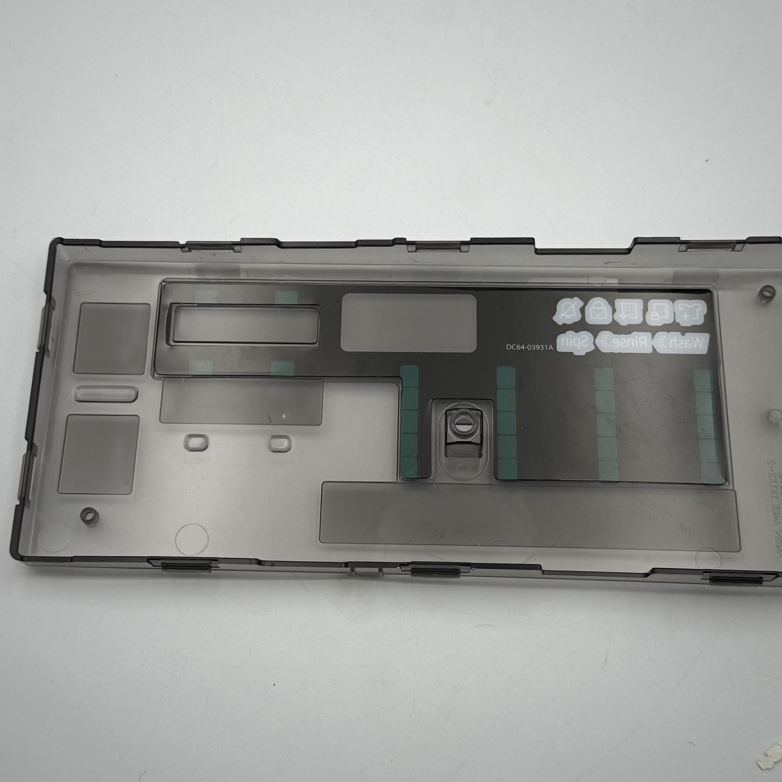 Samsung Washer User Interface Control Cover- DC64-03930X.