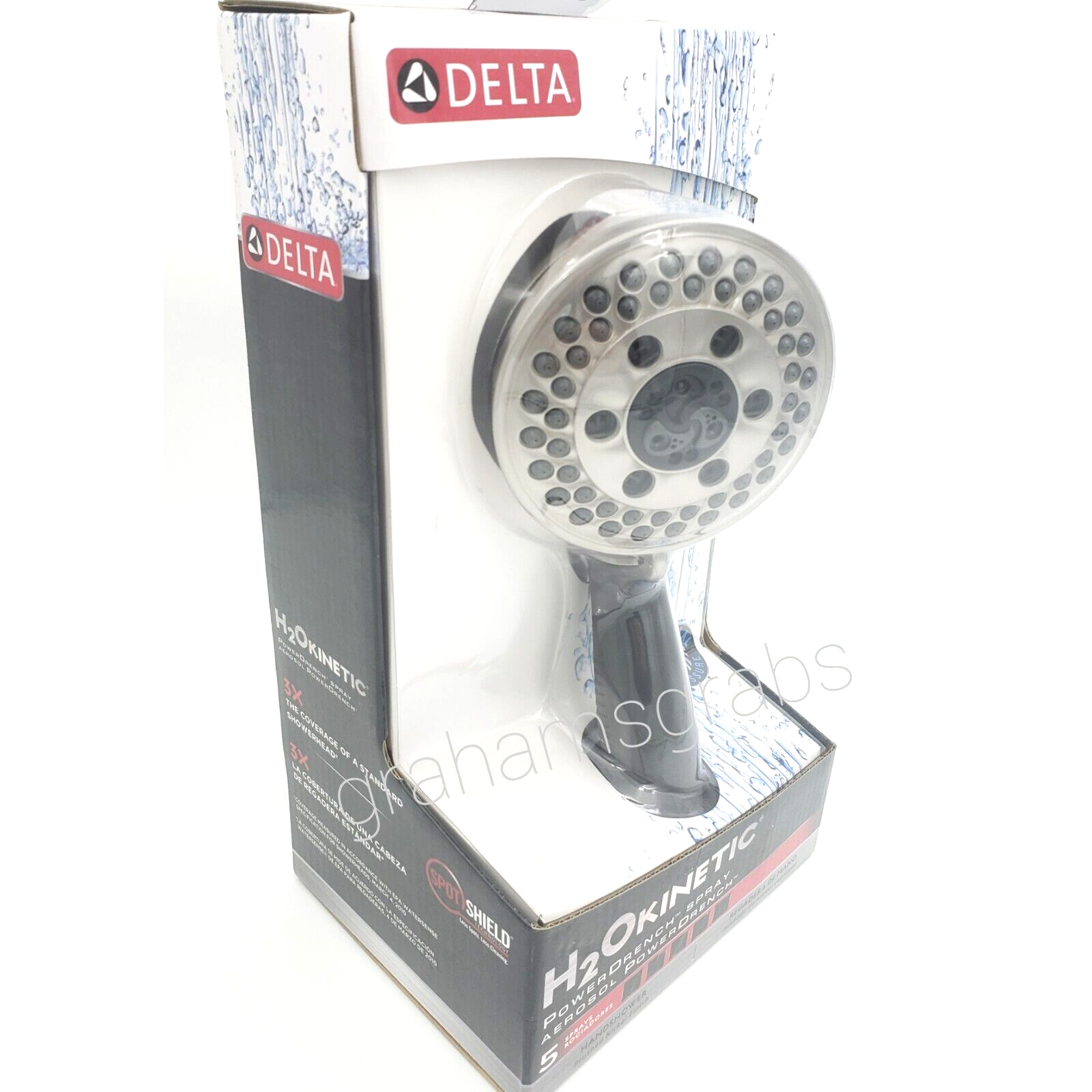 Delta Showerhead Brushed Nickel Showerhead