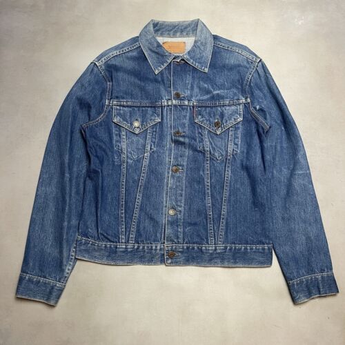 Vintage 60s BIG E Levi's 70505 0217 Denim Trucker Jacket Vintage 60s BIG E Levi's 70505 0217 Denim Trucker Jacket