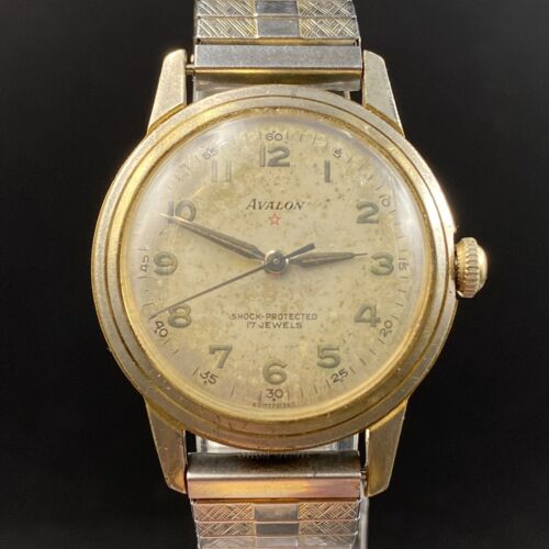 Vintage Avalon 17 Jewels Shock Protected Swiss Watch Vintage Avalon 17 Jewels Shock Protected Swiss Watch