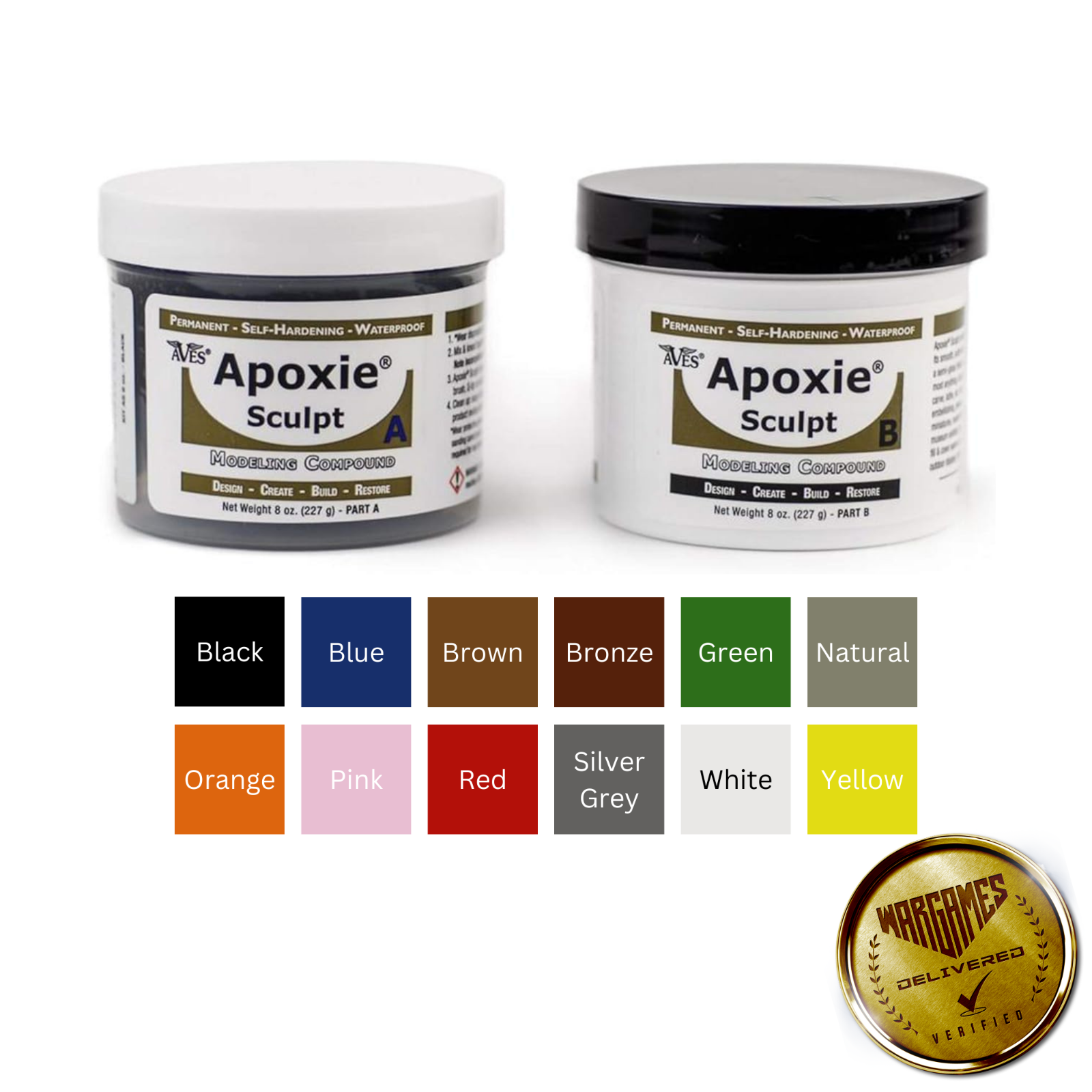 Aves Apoxie Sculpt 1 Lb - Air Dry Modeling Compound Self Hardening 1 Pound
