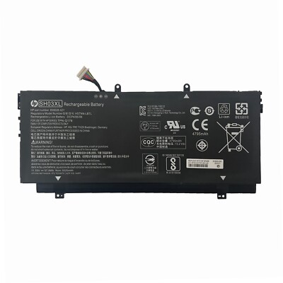 OEM Genuine SH03XL Battery For HP Spectre x360 13-w023dx 13-AC033DX 859026-421