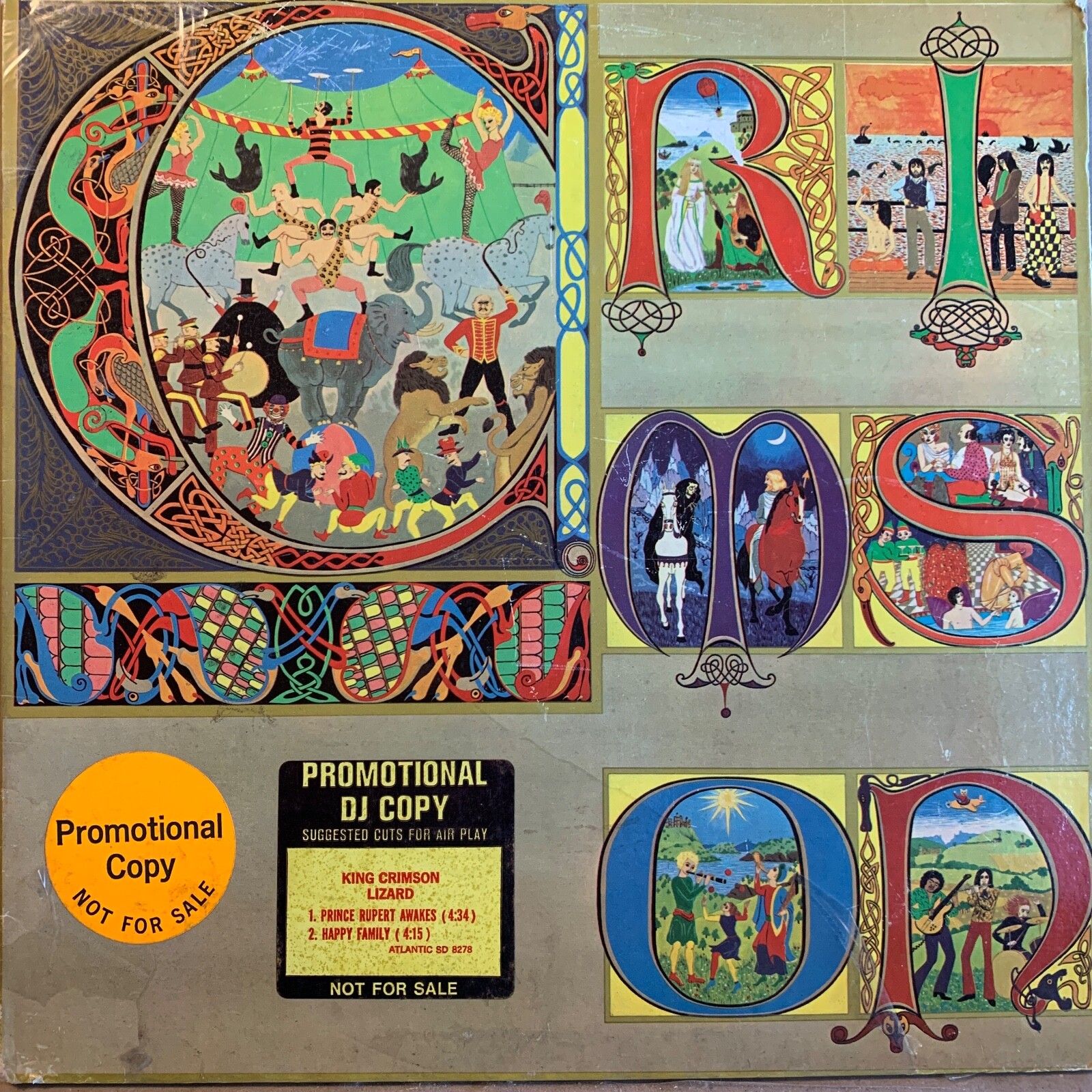 King Crimson / Lizard 日本盤LP King Crimson – Lizard Japan LP with obi