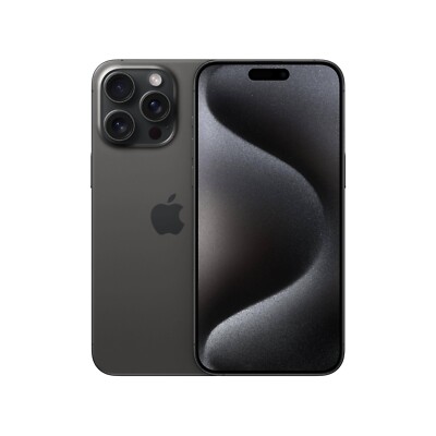 Apple iPhone 15 Pro Max - 1TB - Black Titanium - AT&T - Brand New