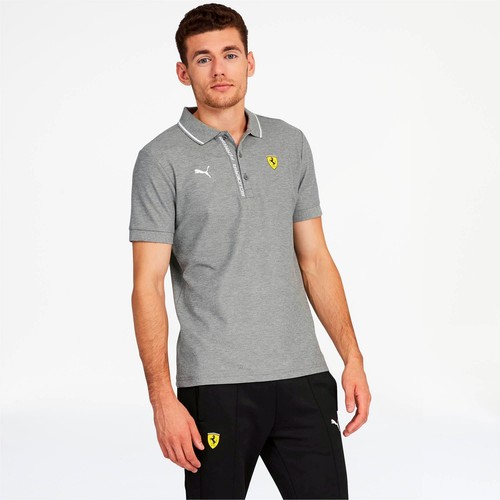 

[595432-03] Мужские ПОЛО Puma SF SCUDERIA FERRARI, Medium gray heather