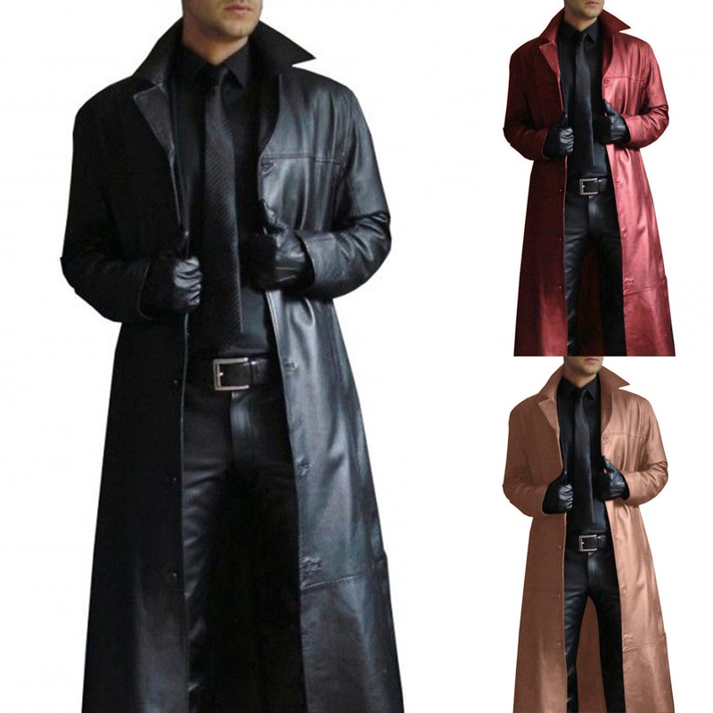 Long Button Jakcet Windproof